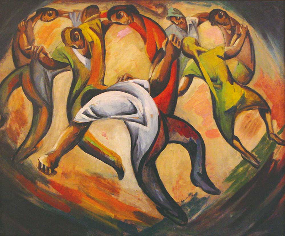 Matosovsky, Moshe - Hora |  1935 | 53.5X64 | An Israeli Collection